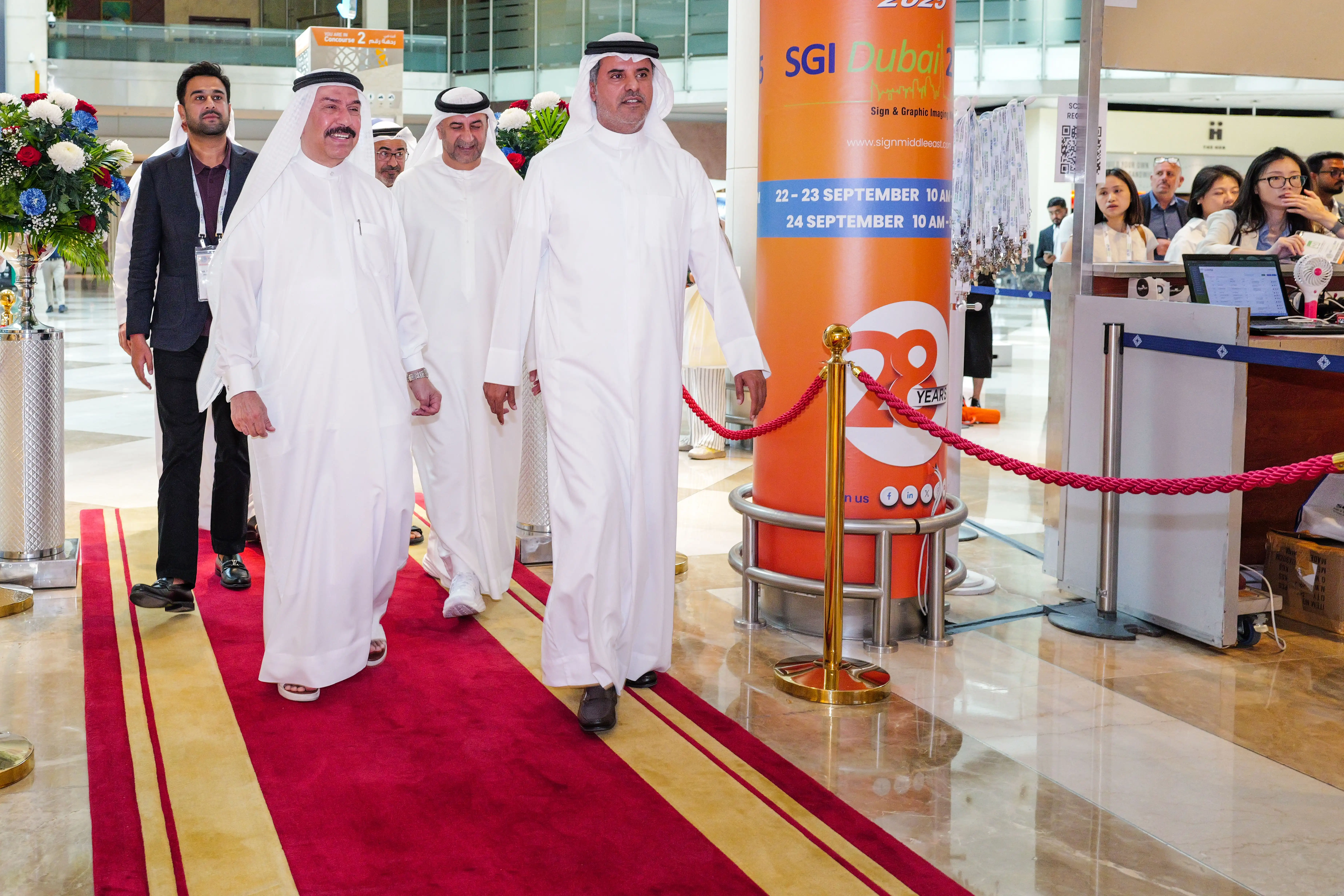 SGI signage exhibition display