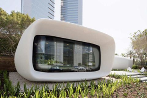 World’s first 3D-printed commercial building